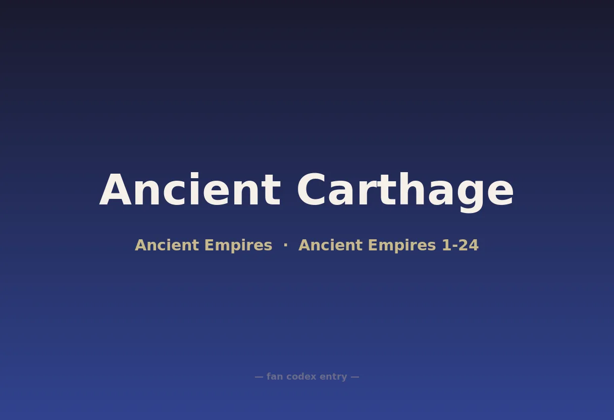 Ancient Carthage