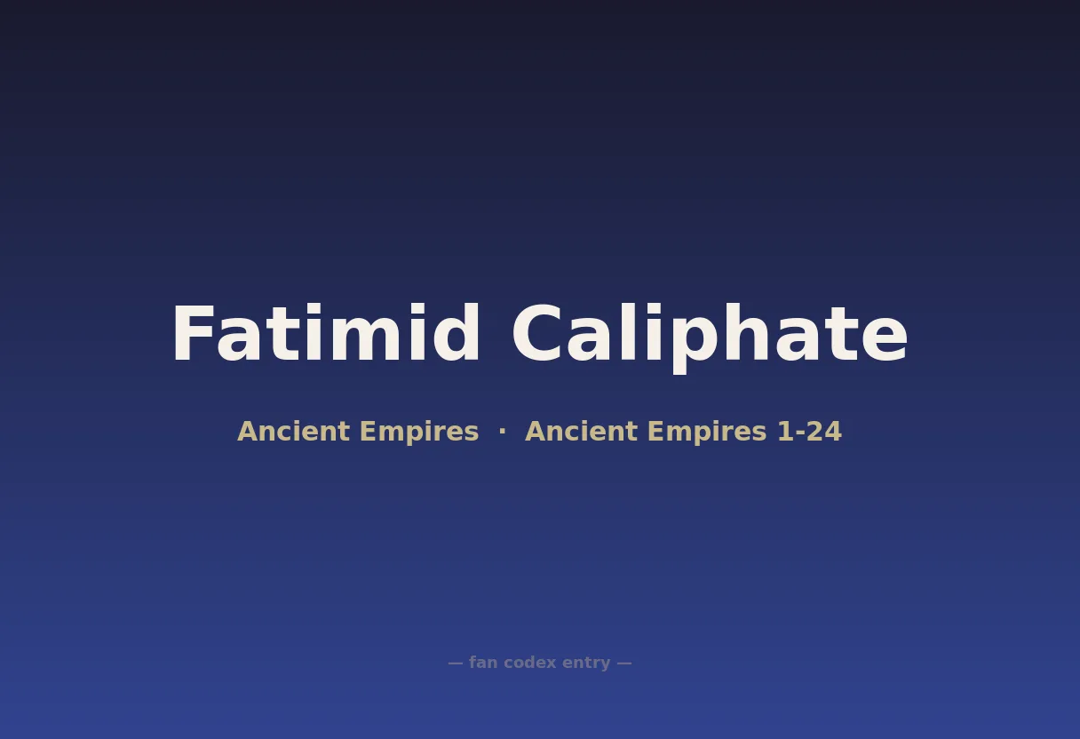 Fatimid Caliphate