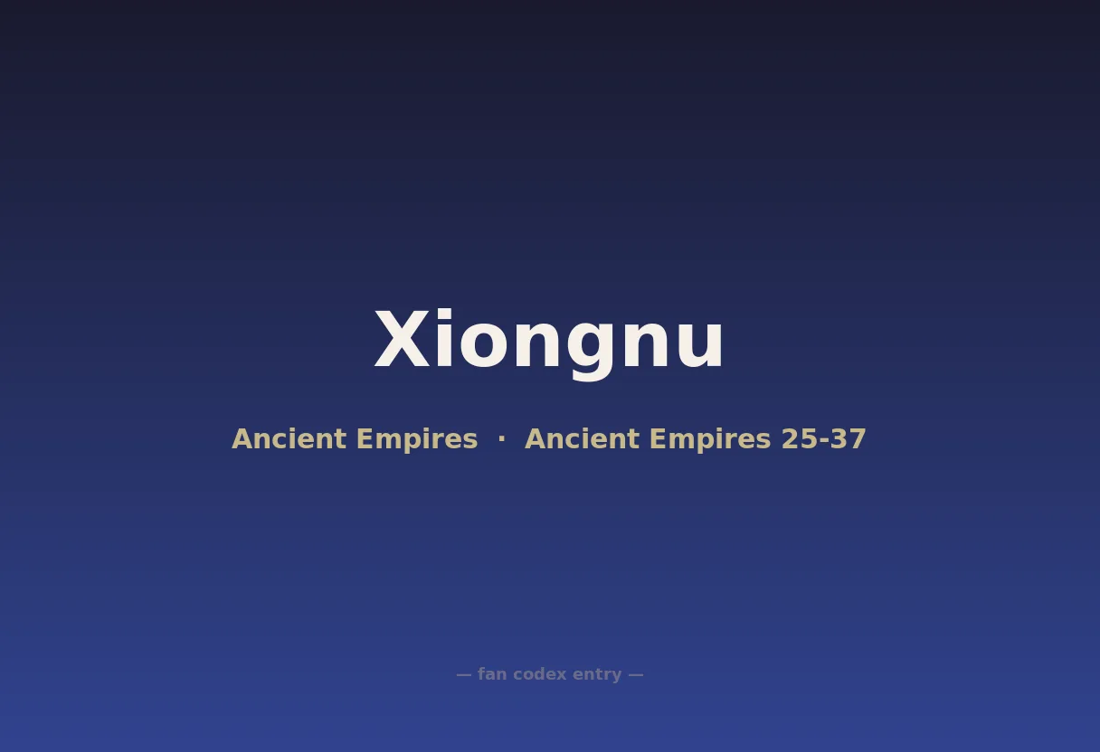 Xiongnu